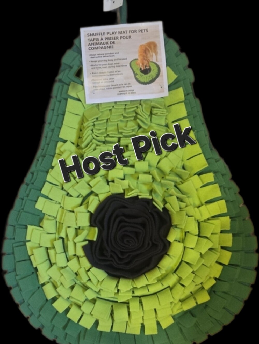 New Avocado Snuffle Play Mat For Pets